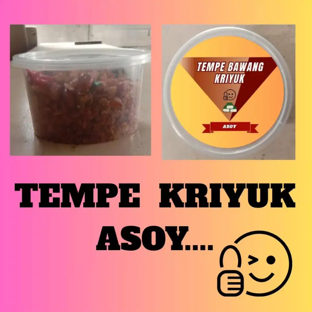 Tempe orek Goreng Bang Kriyuk