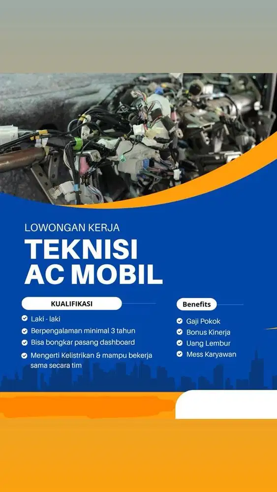 lowongan kerja mekanik ac mobil