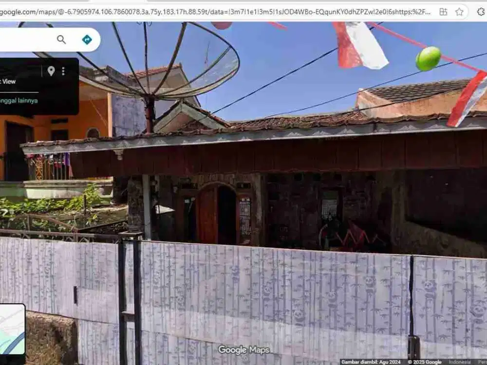 dijual murah rumah komplek SHM bebas banjir suasana sejuk dan asri