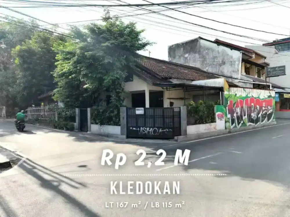 Dijual Rumah Hook Strategis di Jalan Raya Kledokan Seturan