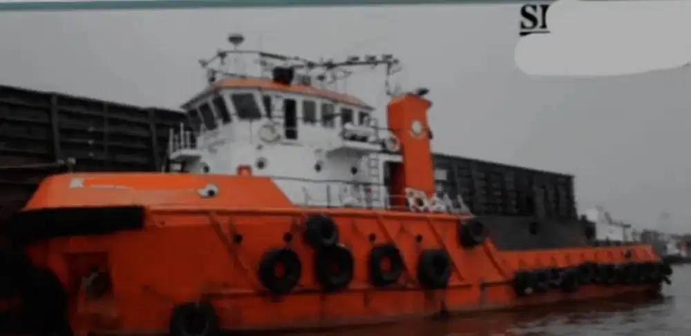 Dijual 1 Set Tug Boat & Tongkang 330 Feet Pembuatan Batam