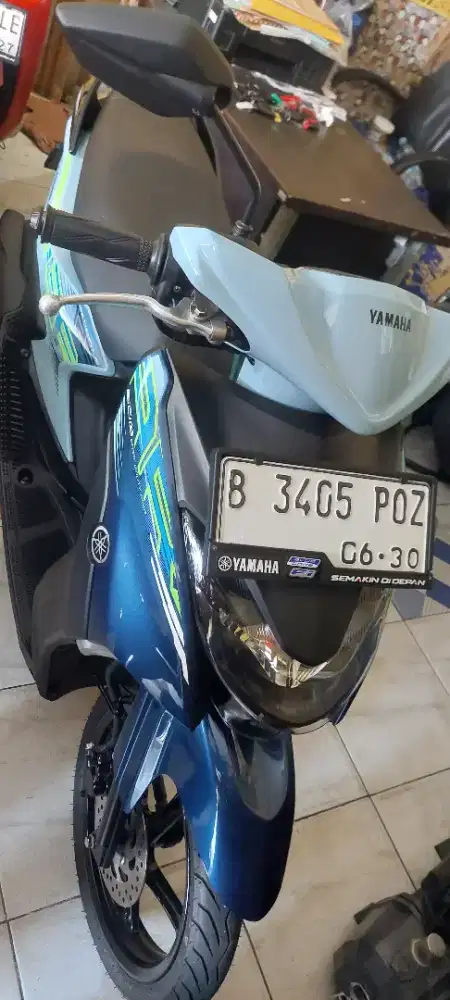 yamaha gear masih gres km 750 komplit pjk hidup bisa kkridit dan tt