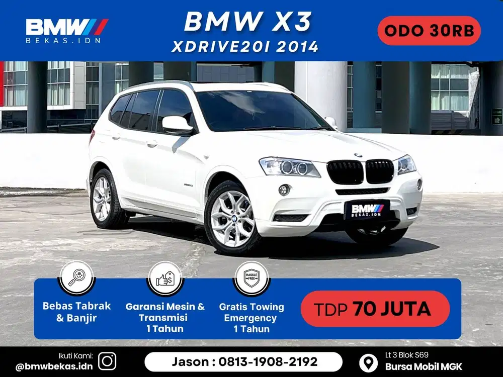 Low odo30rb BMW X3 2014
