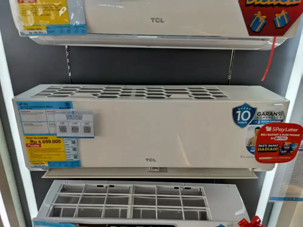Promo AC 1 PK TCL Bisa Cicilan Tanpa DP Gratis 2x Cicilan