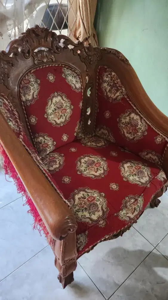 Kursi Tamu Kayu Jati Asli