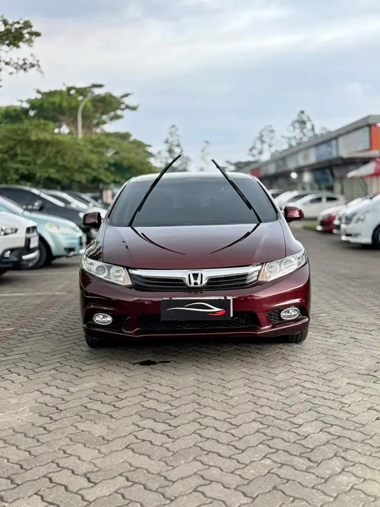 (Cash) km 54rb Civic matic 2013 merah dp 5jt kredit altis honda murah