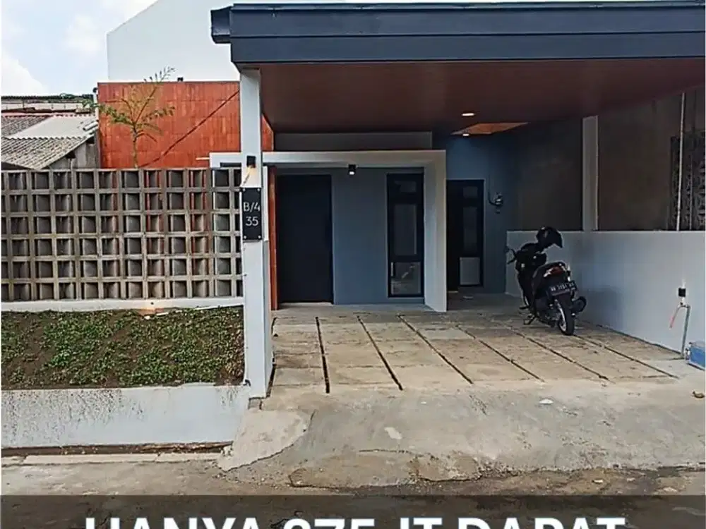 Rumah Siap Huni dekat Kampus UMY Skandinavian dalam Perum Guwosari