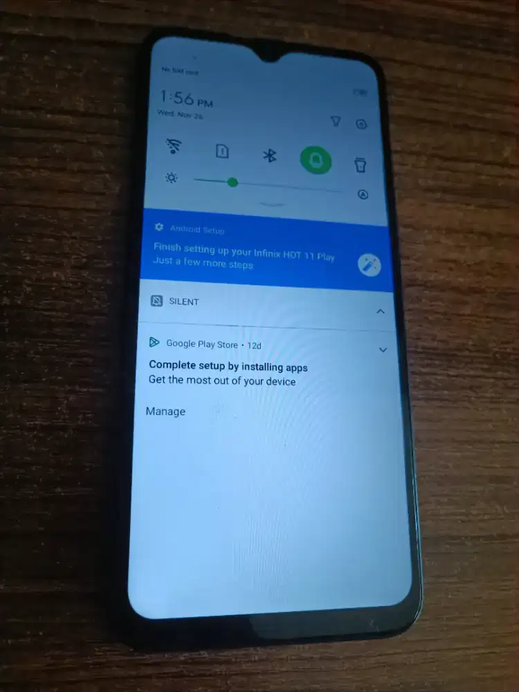 infinix hot 11 play 4/64gb 6000mAh ada minusya nieh