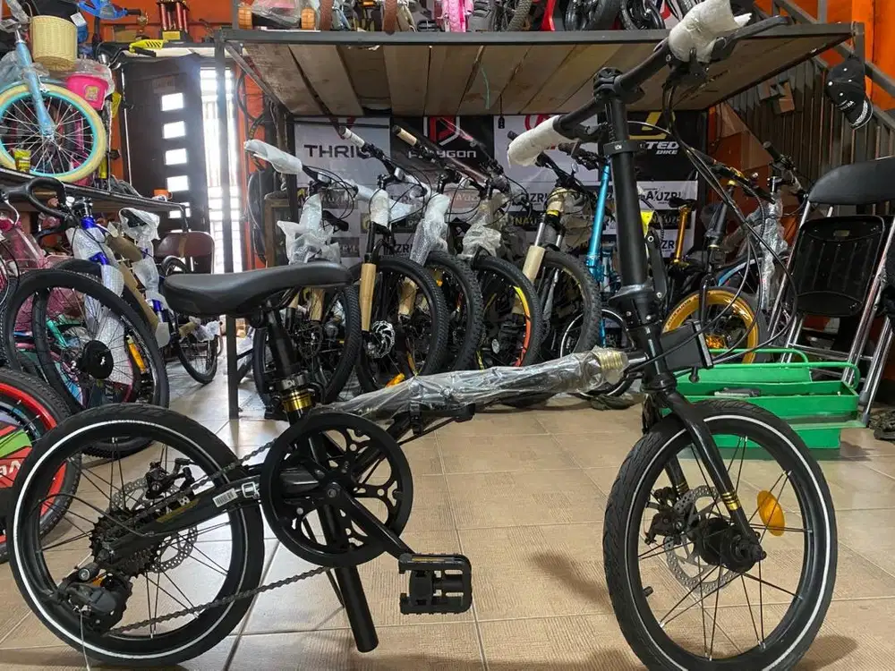 sepedah lipat troy ukuran 16+