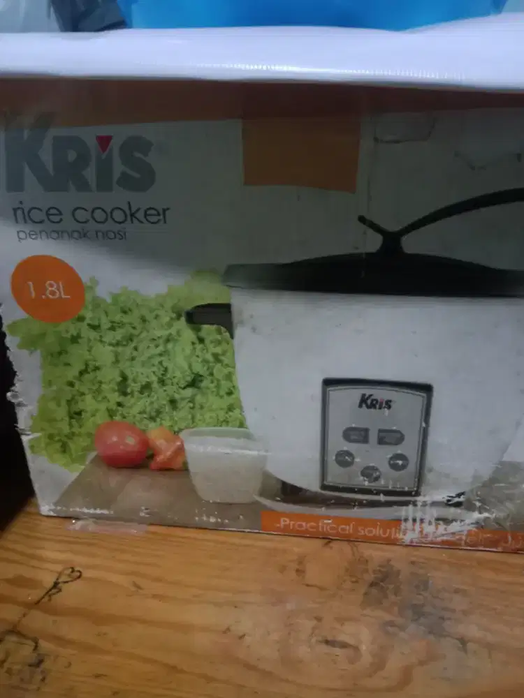 Jual rice cooker merk kris 1,8 liter masih baru