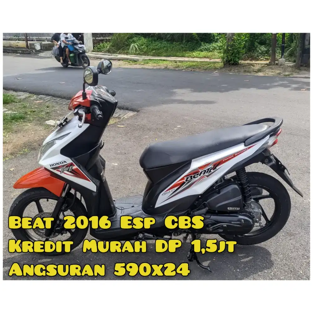 Beat 2016 Merah Putih Mesin TOP