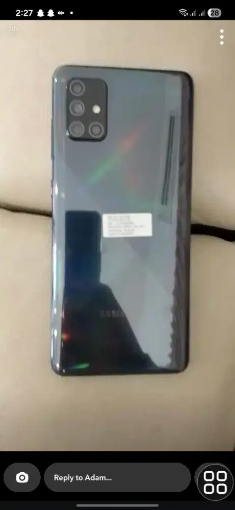 SAMSUNG A71 8/128 second