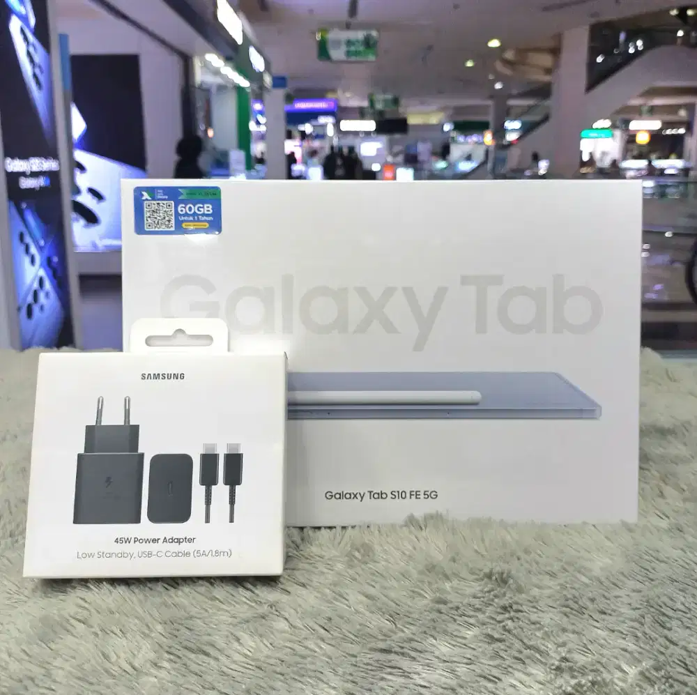 SAMSUNG TAB S10 FE 5G 8/128GB SEGEL GARANSI SEIN