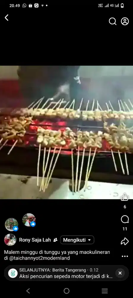 Cari karyawan untuk sate tajchan