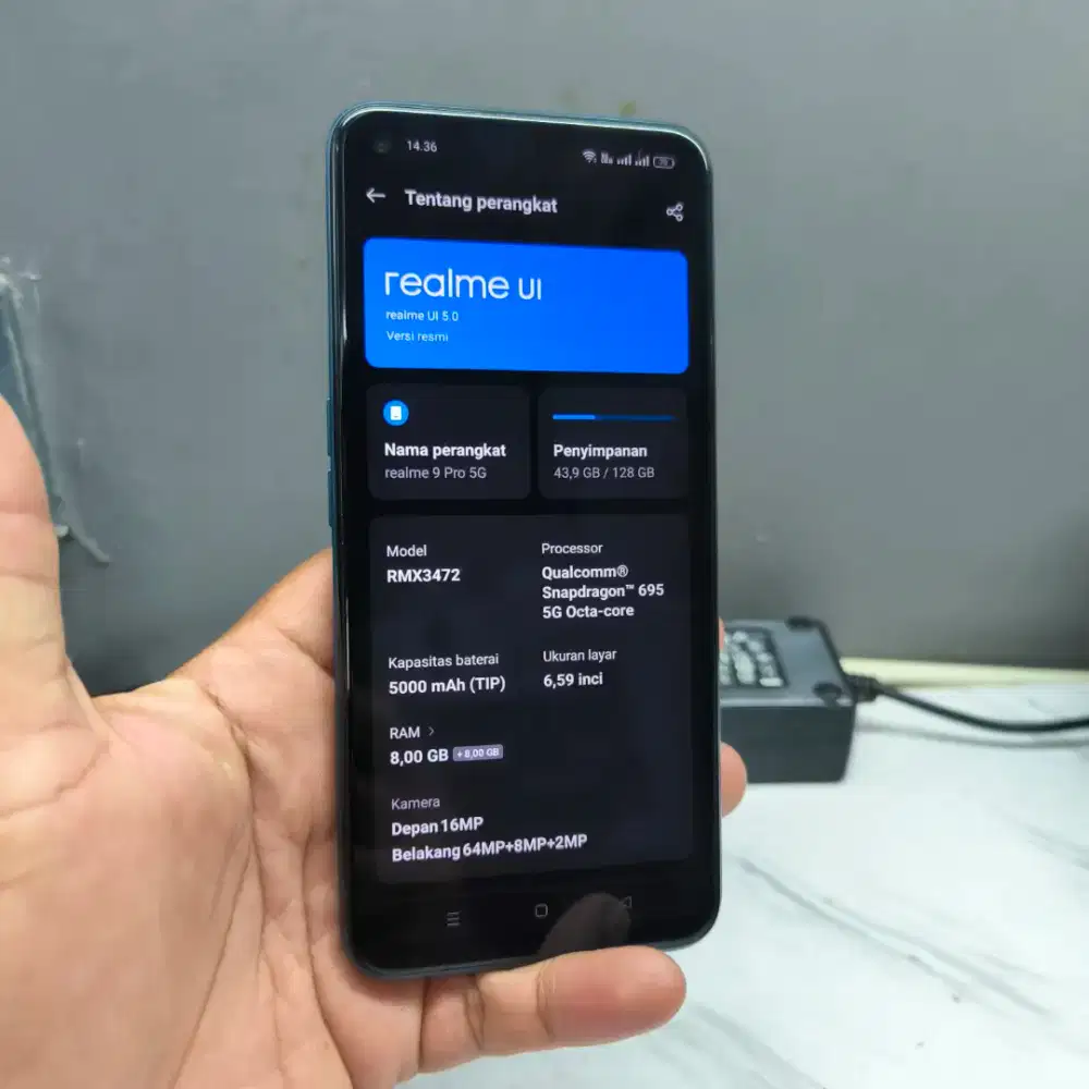 REALME 9 PRO 5G 8/128 SECOND