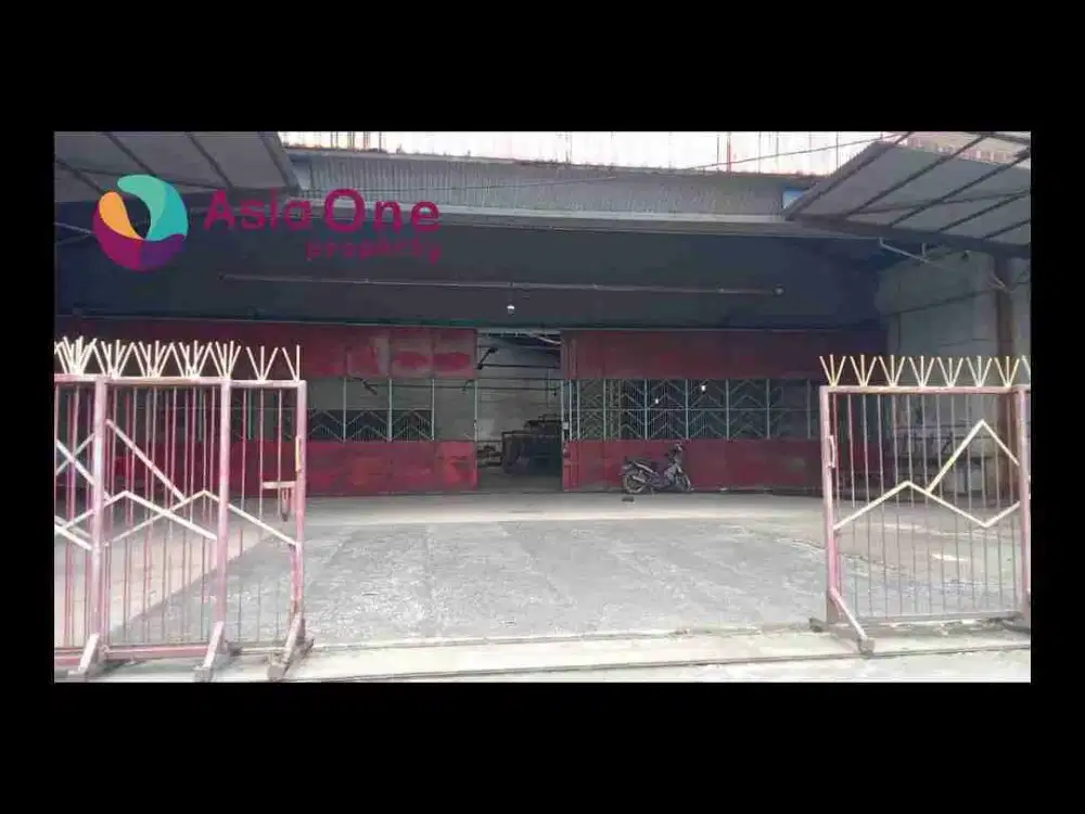 DI JUAL GUDANG DAERAH PINGGIR JALAN RAYA SERANG KM 12,5 CIKUPA DI TANGERANG