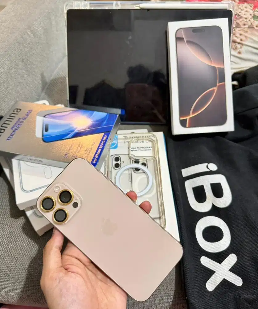 IPHONE 16 PROMAX IBOX BARU 2 BULAN