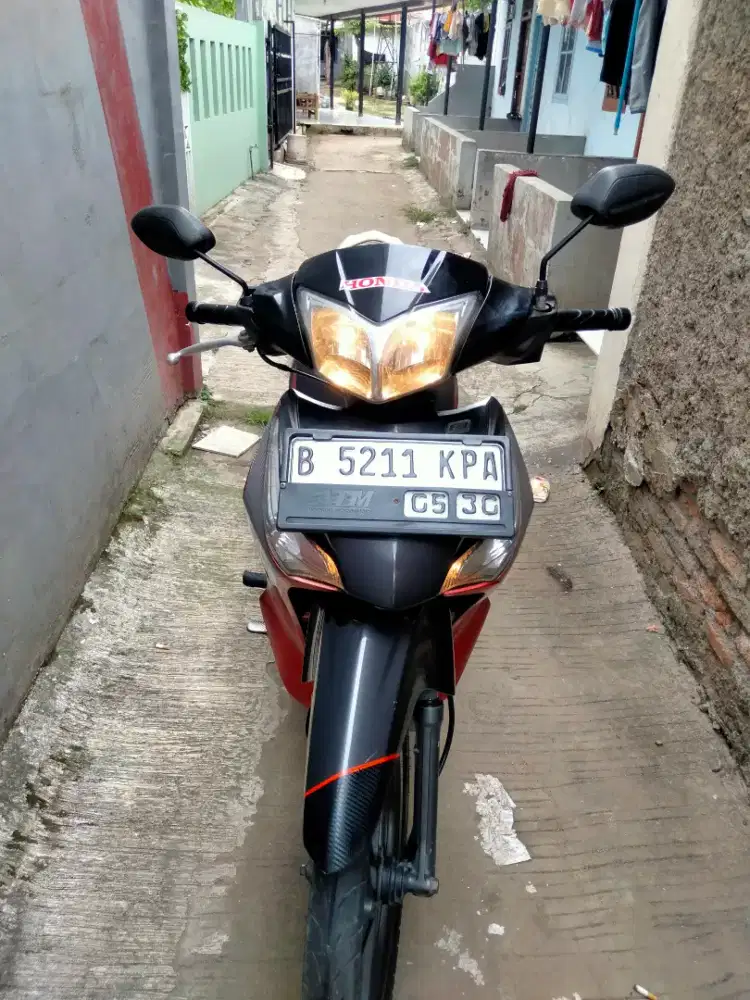 Supra x125 fi 2014 helm in pjk pjg bks kota