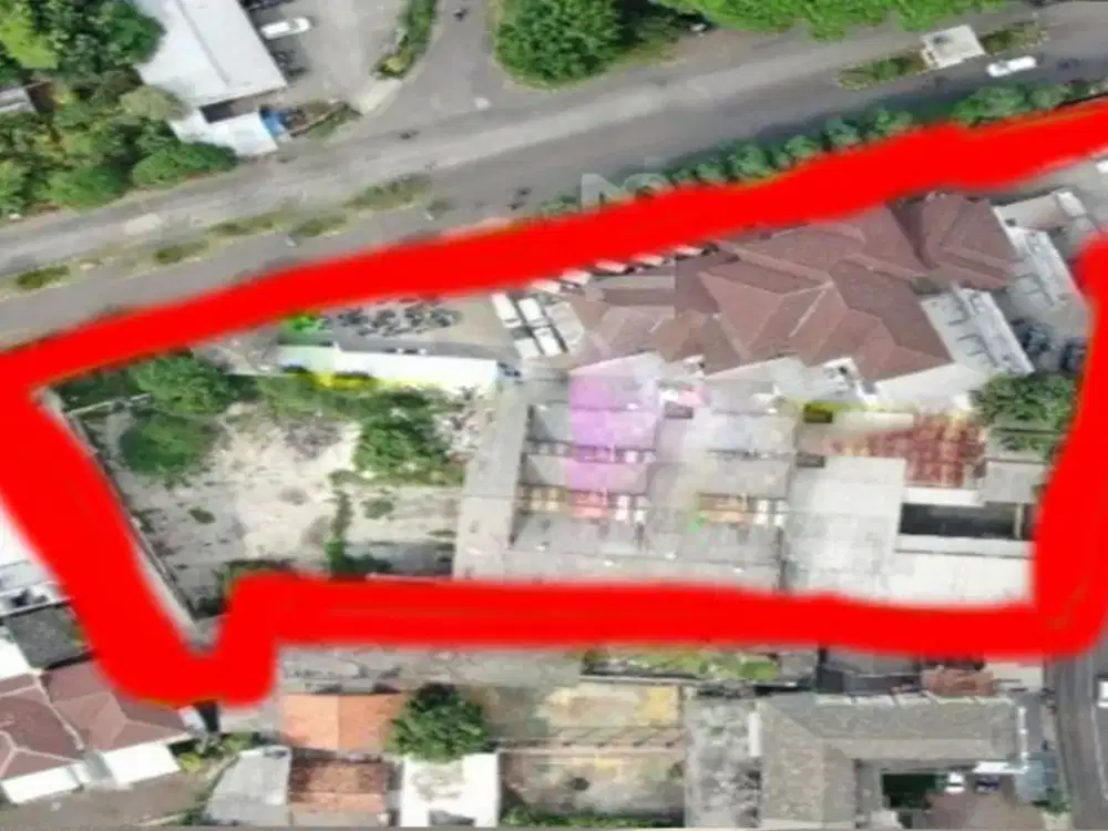 Dijual Tanah Hoek sebelah Pintu masuk Perumahan Merto Permata Karang Tengah Tangerang  Lokasi sangat strategis