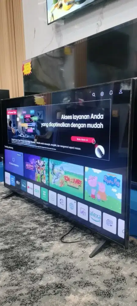 43 inc LG smart tv second bergaransi