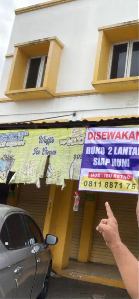DISEWAKAN Ruko 2 Lantai -  Siap Pakai - Tanpa Perantara