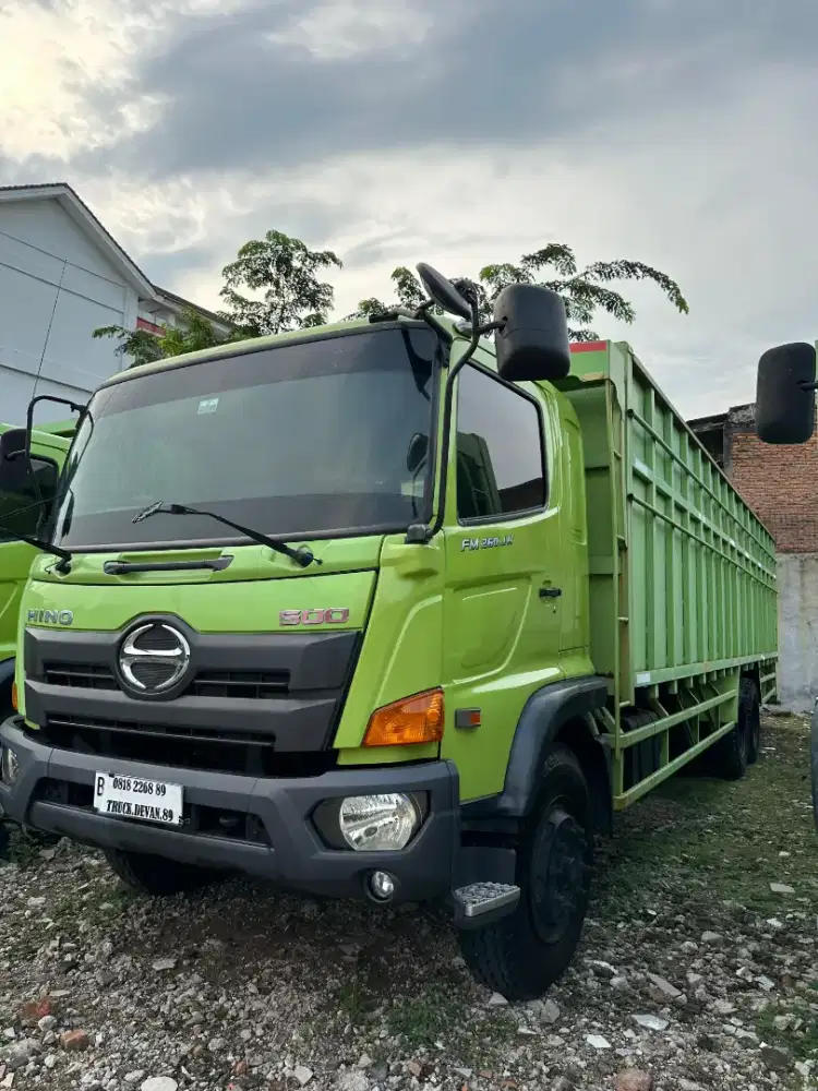 HINO LOHAN FM260JW ASLI LONG 6X4 BAK MATI TRONTON ISTIMEWA SEKALI