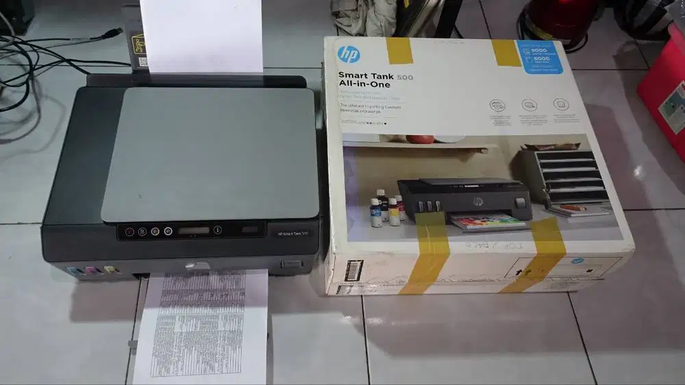 Printer HP Smart Tank 500 All–in-one (print, copy dan scan)