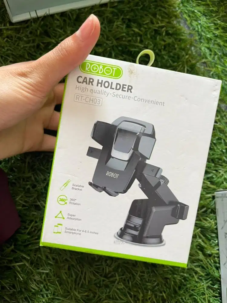 Universal Car Holder ROBOT RT-CH03 Silicon pad for smartphone