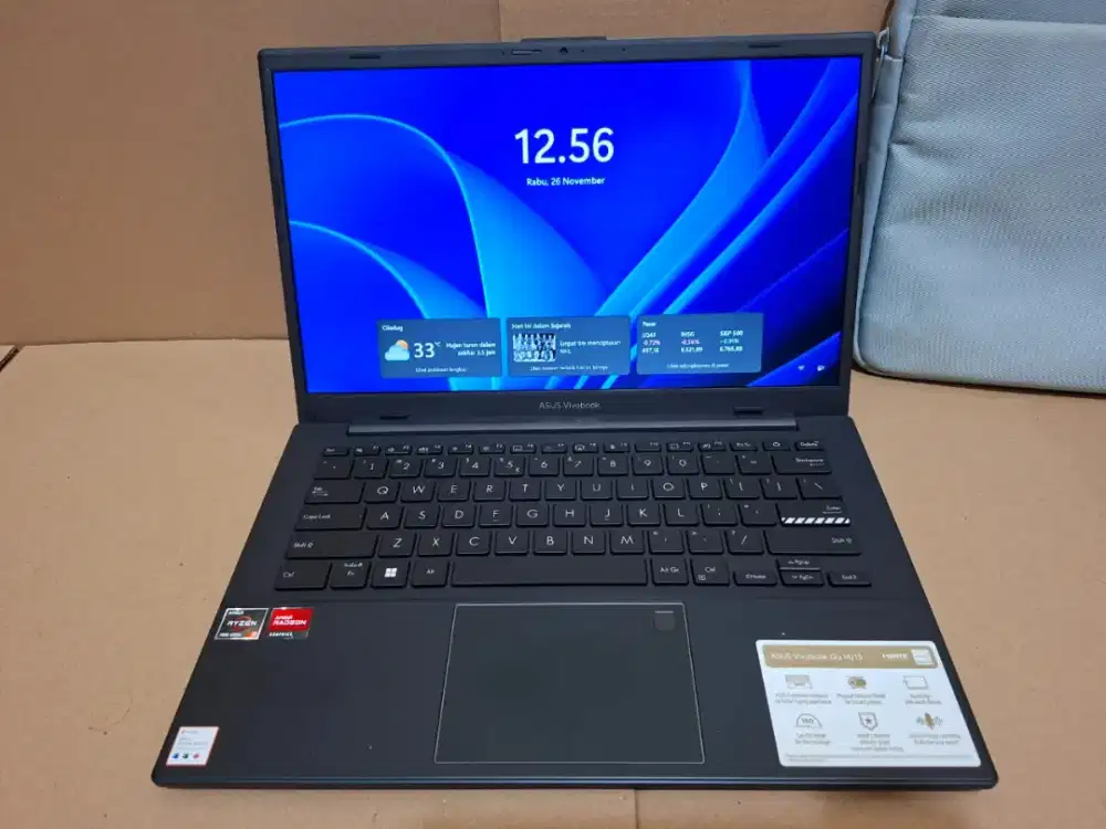 LAPTOP ASUS VIVOBOOK GO E1404FA  -AMD Ryzen 3 -SSD 512GB -8GB -MULUS