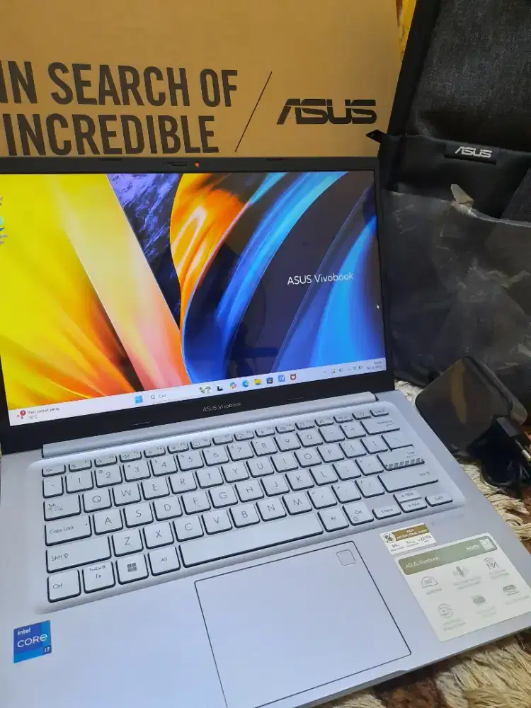 Laptop ASUS Vivobook A1402ZA Core i7 Generasi 12
Ram 16 GB 512 SSD