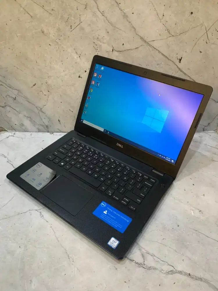Laptop dell vostro 3481 core i3 gen 7 ram 8gb ssd 128gb