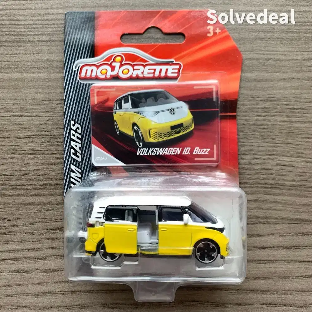 Majorette Volkswagen ID Buzz Kuning – Baru