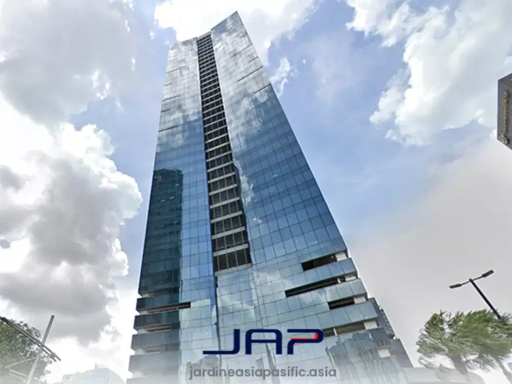 Sewa Kantor AIA Central 150 M2 Bare di Sudirman Dekat Akses MRT