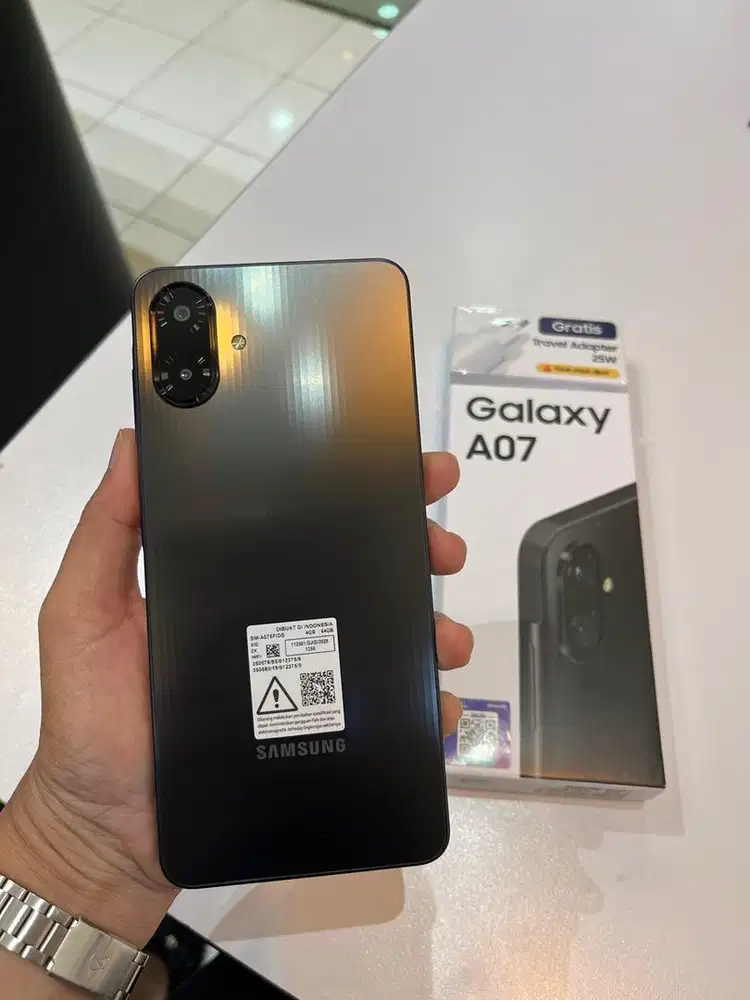 SAMSUNG A07 RAM 4+4/128GB GARANSI RESMI SAMSUNG SEIN 1 TAHUN