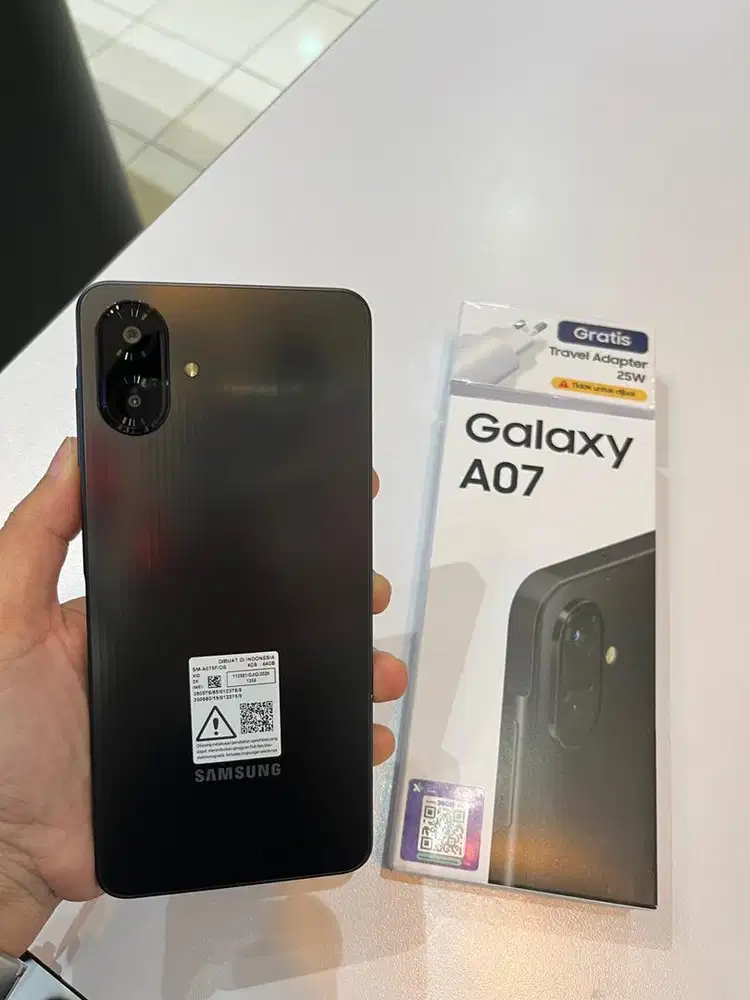 SAMSUNG A07 RAM 6+6/128GB GARANSI RESMI SAMSUNG SEIN 1 TAHUN