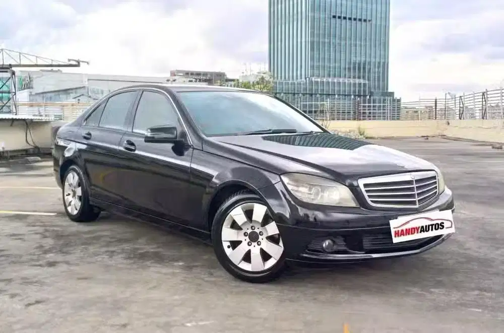 Mercedes Benz C200K Tahun 2009 Automatic Hitam Metalik