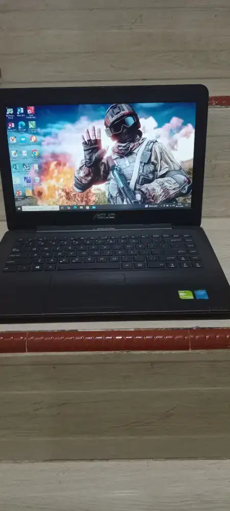 Laptop asus slim gaming n design core i3 ram 10gb ssd 512gb double vga