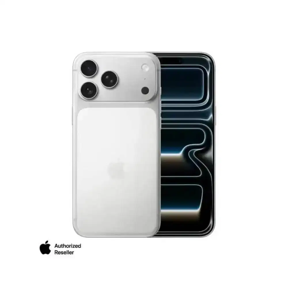 Iphone 17 promax 256gb silver garansi tambahan 2tahun dari hellostore