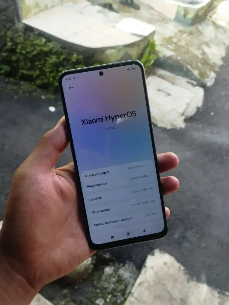 XIAOMI REDMI NOTE 12 8+4/128 MULUSS DAN NOMINUS