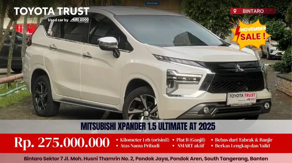 MITSUBISHI XPANDER ULTIMATE AT 2025