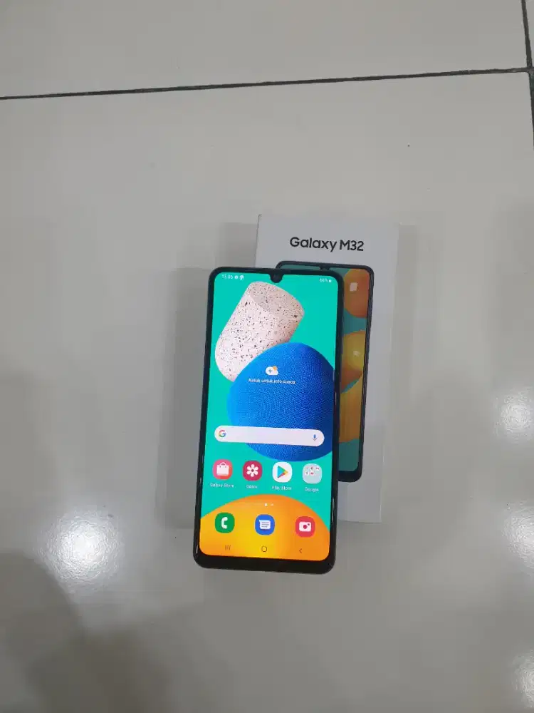 Samsung M32 6/128 mulus lengkap
