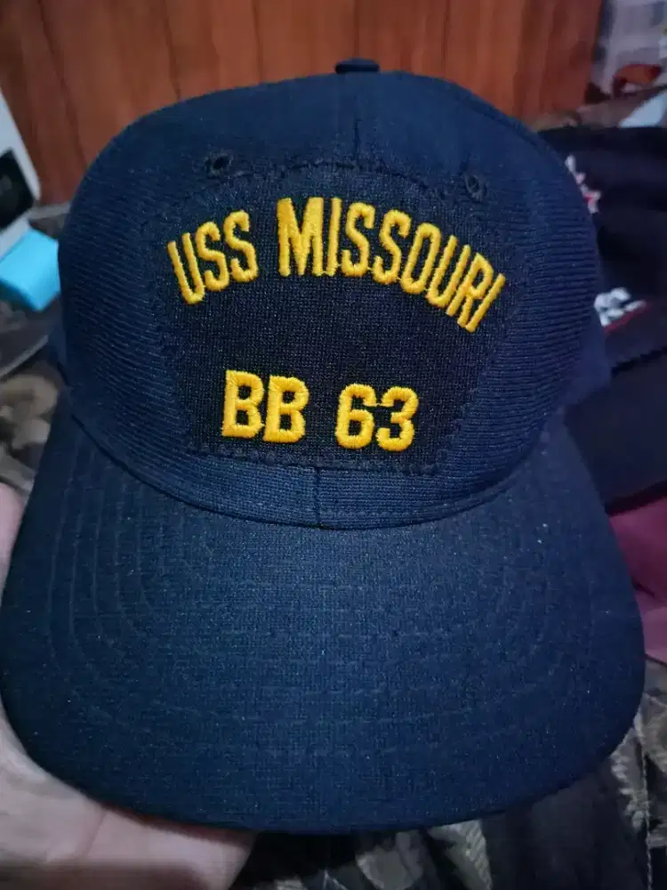 Topi Vintage Rare UUS MISSOURI Second Branded ORIGINAL