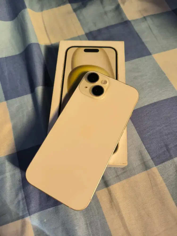 IPHONE 15 256GB RESMI IBOX FULL ORI BH 86%