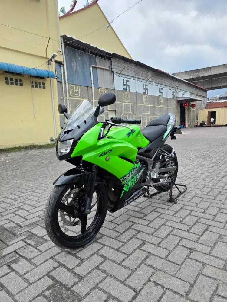 Kawasaki New Ninja RR Dragon Hijau 2013