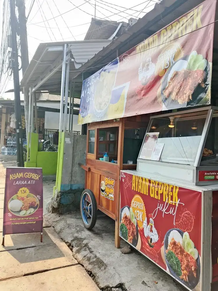 Etalase ayam full set