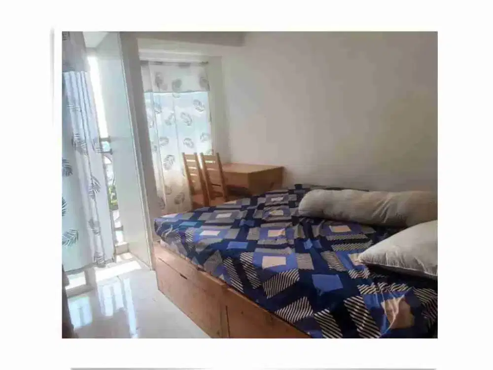 disewakan bulanan apartemen termurah Serpong garden stasiun cisauk tangerang jalan cisauk lapan bogo