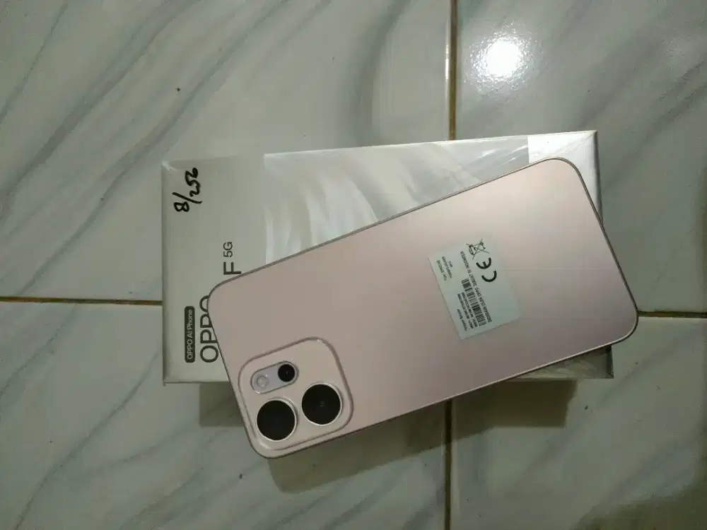 Oppo reno 14f 5g 8/256 like new pembelian baru kemarin