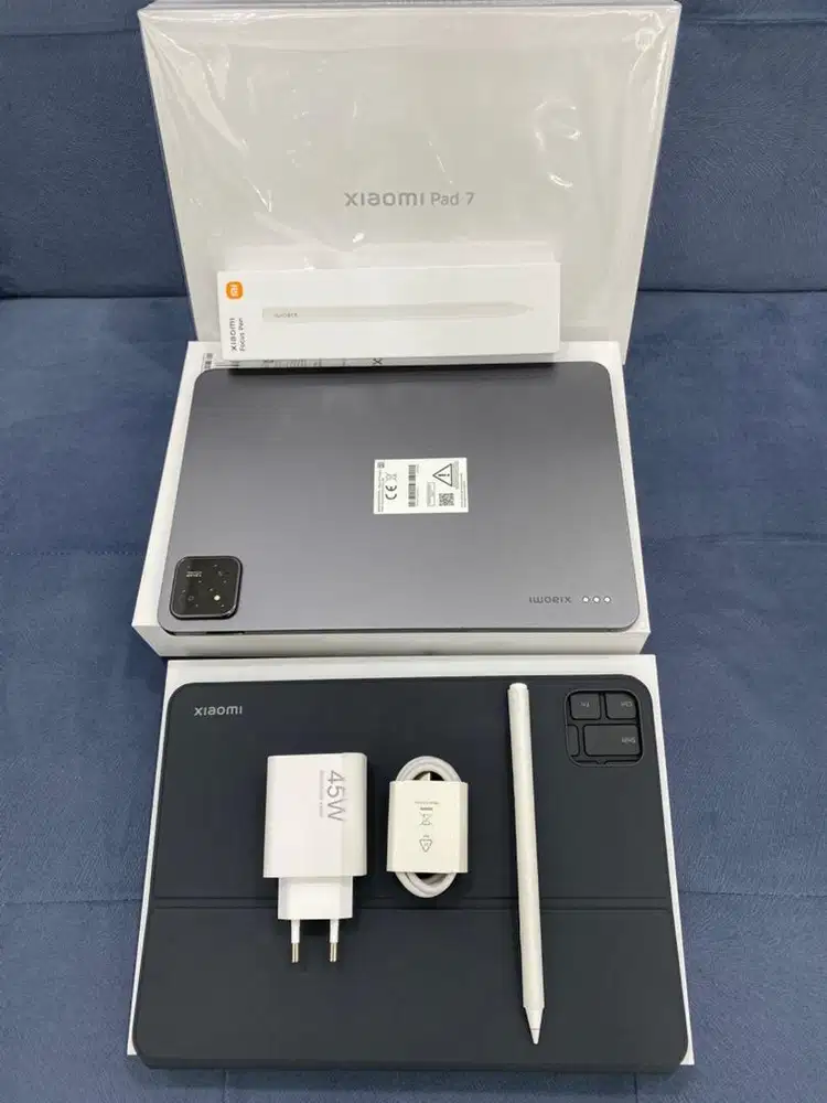 Xiaomi Pad 7 , Gray , 8/256GB Wifi + Keyboard + Focus Pen