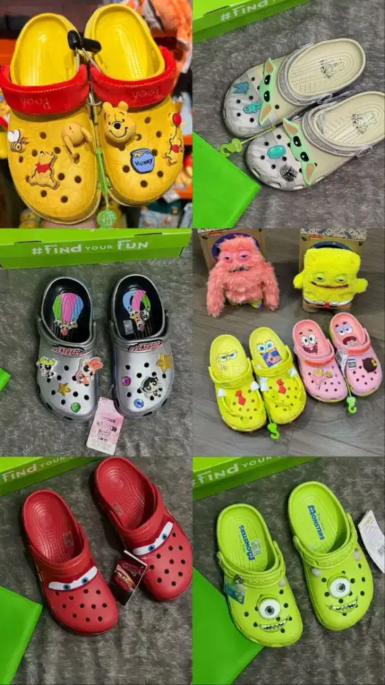 Crocs dan accesories