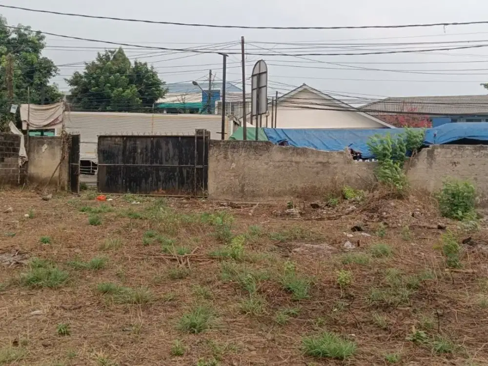 Tanah Murah 4000 m² Dekat Pintu Tol Narogong Bekasi Bogor